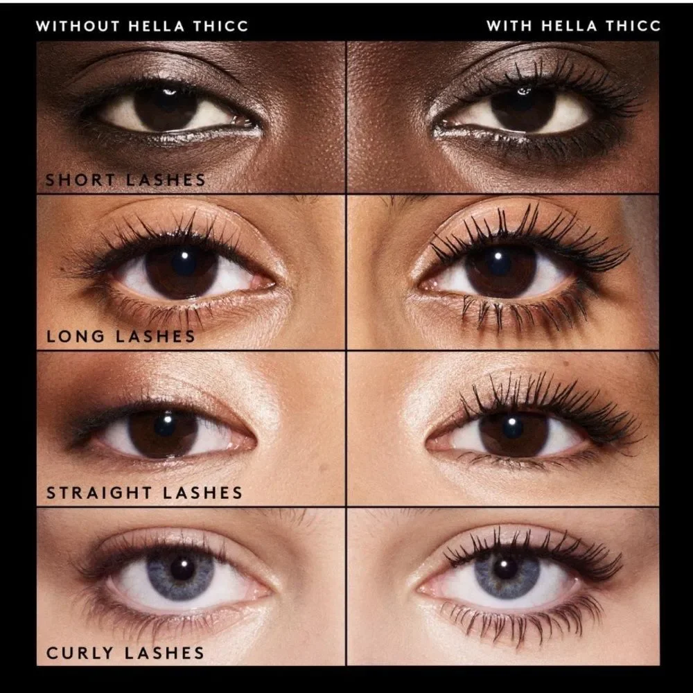 $6❤️‍🔥 LAST 1! FENTY Beauty Hella Thicc Volumizing Mascara CUZ I’M BLACK 👁️NEW - Picture 3 of 7